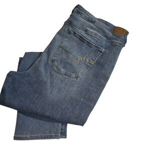 American Eagle Blue Jeans Size 22R